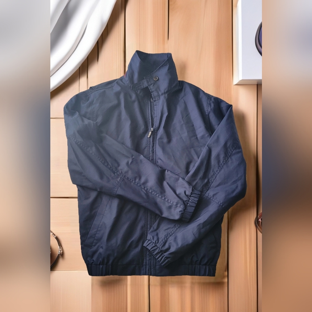 L.L Bean H2O Off Windbraker Men's Rain Jacket Full Zip Sz Small Regular